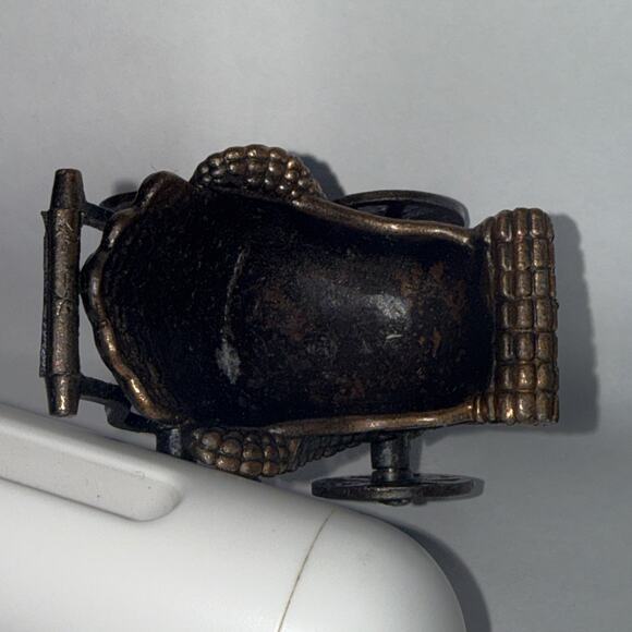 Miniature 1976 Durham Industries Metal 2" Baby Stroller Carriage Dollhouse - Picture 4 of 8